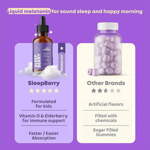 JOYSPRING - JoySpring Liquid Sleep Aid Melatonin Kids 120Ml. - The Red Vitamin MX - Suplementos Alimenticios - {{ shop.shopifyCountryName }}