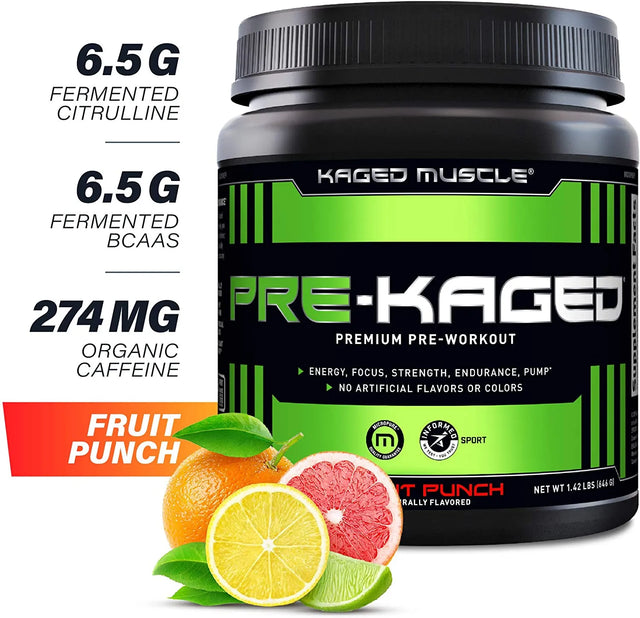 KAGED MUSCLE - Kaged Muscle PRE-KAGED 20 Servicios - The Red Vitamin MX - Suplementos Alimenticios - {{ shop.shopifyCountryName }}