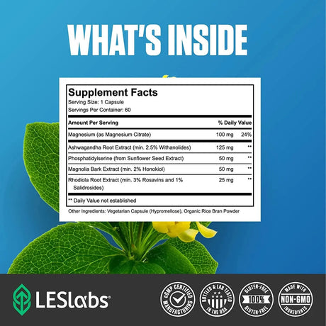 LES LABS - LES Labs Cortisol Health 60 Capsulas - The Red Vitamin MX - Suplementos Alimenticios - {{ shop.shopifyCountryName }}