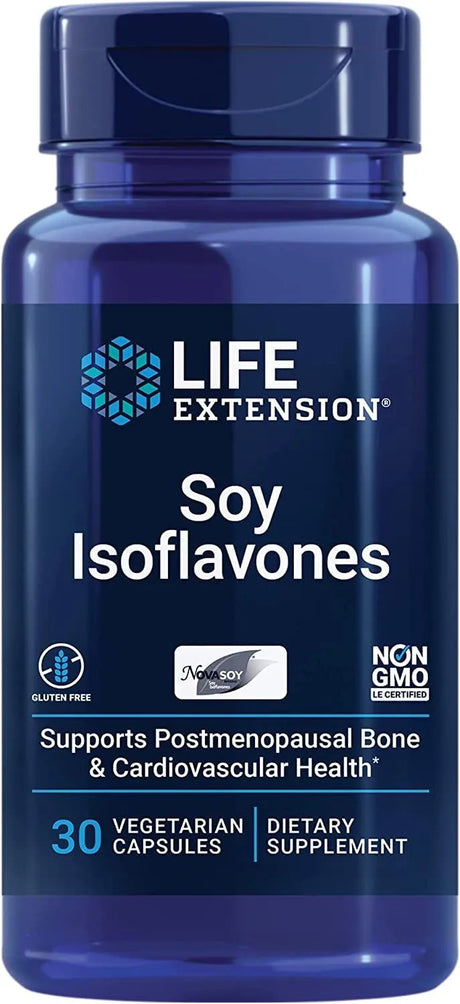 LIFE EXTENSION - Life Extension Super Absorbable Soy Isoflavones 60 Capsulas - The Red Vitamin MX - Suplementos Alimenticios - {{ shop.shopifyCountryName }}