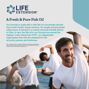 LIFE EXTENSION - Life Extension Super Omega-3 Plus EPA/DHA Fish Oil 240 Capsulas - The Red Vitamin MX - Suplementos Alimenticios - {{ shop.shopifyCountryName }}