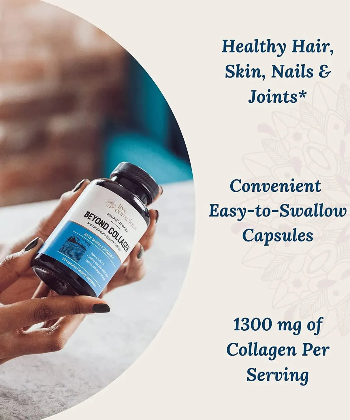 LIVE CONSCIOUS - Live Conscious Beyond Collagen Multi Collagen 90 Capsulas - The Red Vitamin MX - Suplementos Alimenticios - {{ shop.shopifyCountryName }}