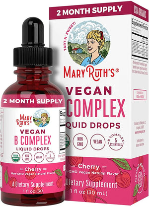 MARY RUTH ORGANICS - Mary Ruth Organics B Complex 1Oz. - The Red Vitamin MX - Suplementos Alimenticios - {{ shop.shopifyCountryName }}