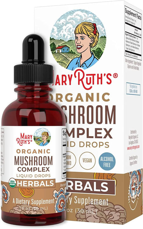 MARY RUTH ORGANICS - Mary Ruth Organics Mushroom Complex 1Oz. - The Red Vitamin MX - Suplementos Alimenticios - {{ shop.shopifyCountryName }}