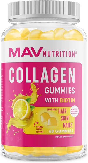 MAV NUTRITION - MAV Nutrition Collagen Gummies 60 Gomitas - The Red Vitamin MX - Suplementos Alimenticios - {{ shop.shopifyCountryName }}