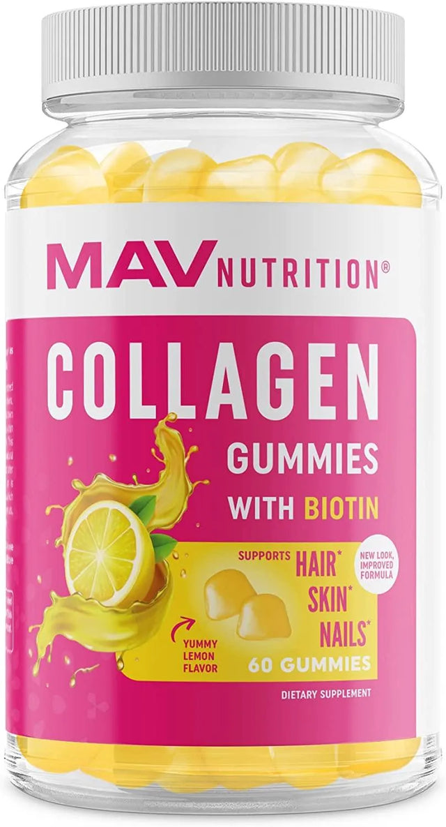 MAV NUTRITION - MAV Nutrition Collagen Gummies 60 Gomitas - The Red Vitamin MX - Suplementos Alimenticios - {{ shop.shopifyCountryName }}