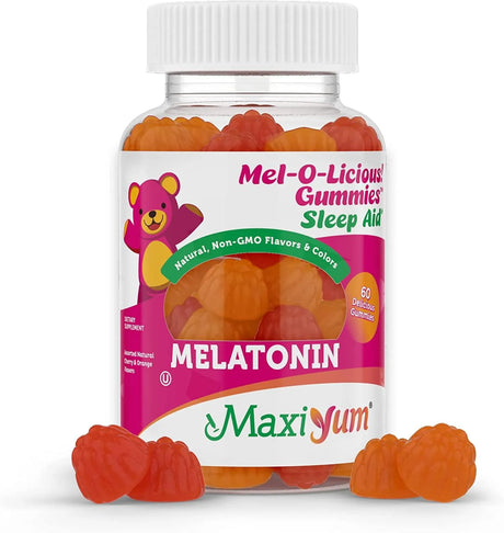 MEL-O-LICIOUS - Mel-O-Licious Melatonin Gummies Kids 60 Gomitas - The Red Vitamin MX - Suplementos Alimenticios - {{ shop.shopifyCountryName }}