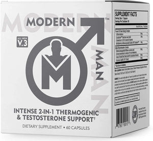 MODERN MAN - Modern Man V3 Testosterone Booster Thermogenic Fat Burner - The Red Vitamin MX - Suplementos Alimenticios - {{ shop.shopifyCountryName }}