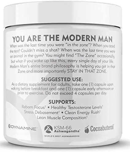 MODERN MAN - Modern Man V3 Testosterone Booster Thermogenic Fat Burner - The Red Vitamin MX - Suplementos Alimenticios - {{ shop.shopifyCountryName }}