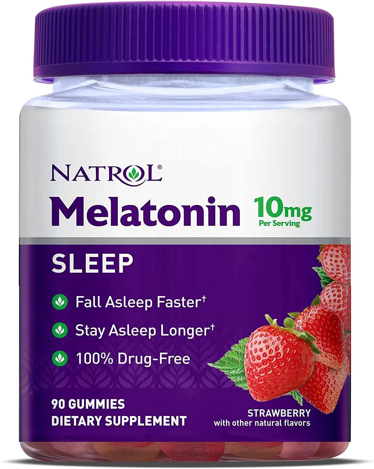 NATROL - Natrol Melatonin 10Mg. Gummies 90 Gomitas - The Red Vitamin MX - Suplementos Alimenticios - {{ shop.shopifyCountryName }}