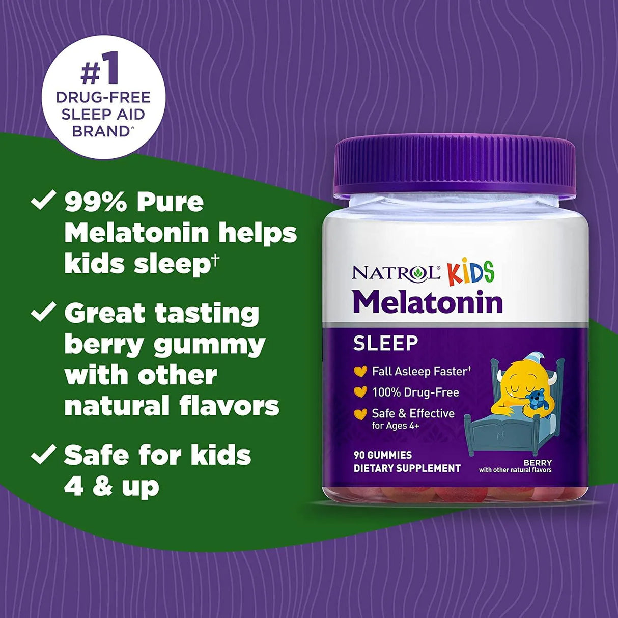 NATROL - Natrol Melatonin Kid Gummies 90 Gomitas - The Red Vitamin MX - Suplementos Alimenticios - {{ shop.shopifyCountryName }}