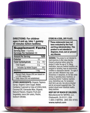 NATROL - Natrol Melatonin Kid Gummies 90 Gomitas - The Red Vitamin MX - Suplementos Alimenticios - {{ shop.shopifyCountryName }}