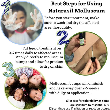 NATURASIL - Naturasil for Molluscum Treatment Kit All Natural 15Ml. & 4Oz. Liquido y Jabón - The Red Vitamin MX - Tratamiento Molusco Contagioso - {{ shop.shopifyCountryName }}