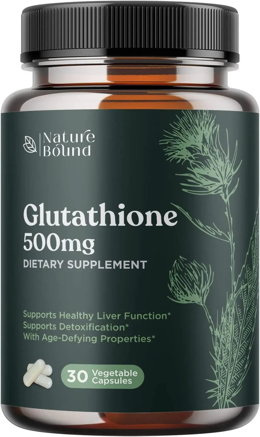 NATURE BOND - Nature Bound Glutathione 500Mg. 30 Capsulas - The Red Vitamin MX - Suplementos Alimenticios - {{ shop.shopifyCountryName }}