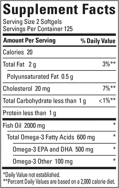 NATURE MADE - Nature Made Fish Oil 1000Mg. 250 Capsulas Blandas - The Red Vitamin MX - Suplementos Alimenticios - {{ shop.shopifyCountryName }}