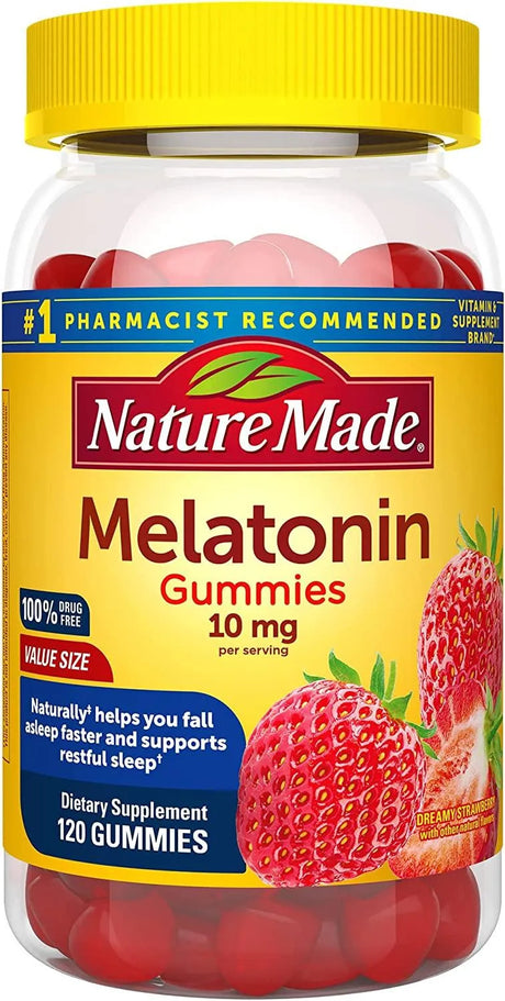 NATURE MADE - Nature Made Melatonin 10Mg. Gummies 120 Gomitas - The Red Vitamin MX - Suplementos Alimenticios - {{ shop.shopifyCountryName }}