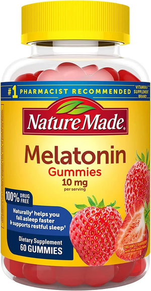 NATURE MADE - Nature Made Melatonin 10Mg. Gummies 60 Gomitas - The Red Vitamin MX - Suplementos Alimenticios - {{ shop.shopifyCountryName }}