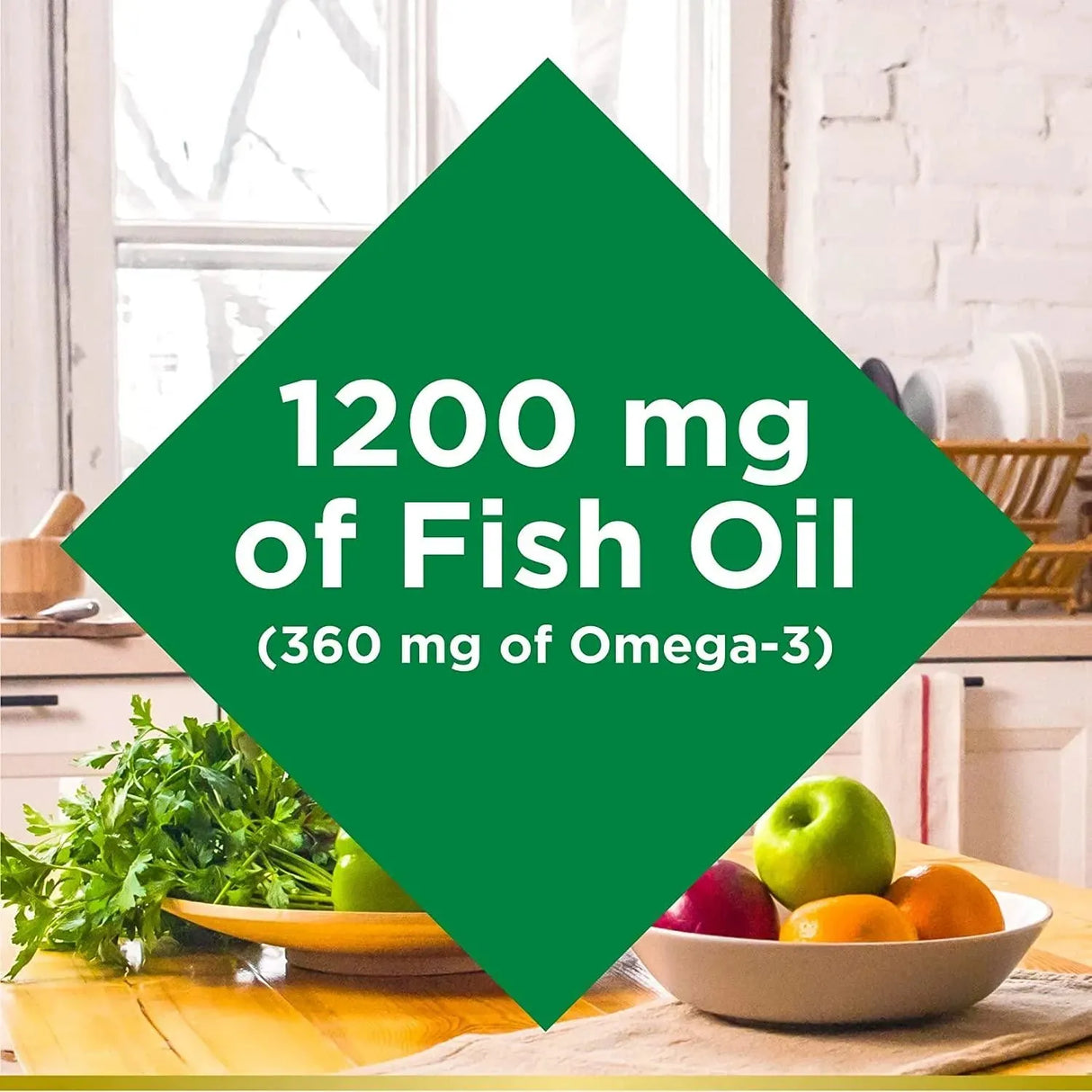 NATURE'S BOUNTY - Nature's Bounty Fish Oil 1200Mg. 200 Capsulas Blandas - The Red Vitamin MX - Suplementos Alimenticios - {{ shop.shopifyCountryName }}