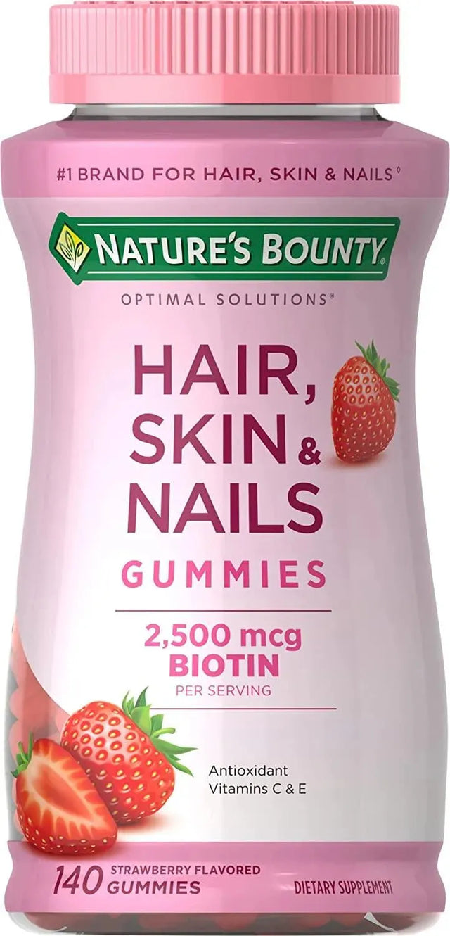 NATURE'S BOUNTY - Nature's Bounty Hair, Skin & Nails with Biotin Gummies 140 Gomitas - The Red Vitamin MX - Suplementos Alimenticios - {{ shop.shopifyCountryName }}