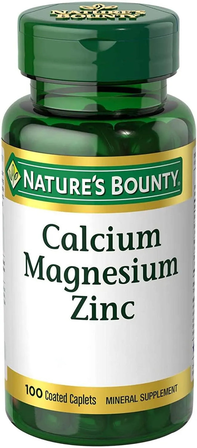 NATURE'S BOUNTY - Nature´s Bounty Calcium Magnesium Zinc 100 Tabletas - The Red Vitamin MX - Suplementos Alimenticios - {{ shop.shopifyCountryName }}