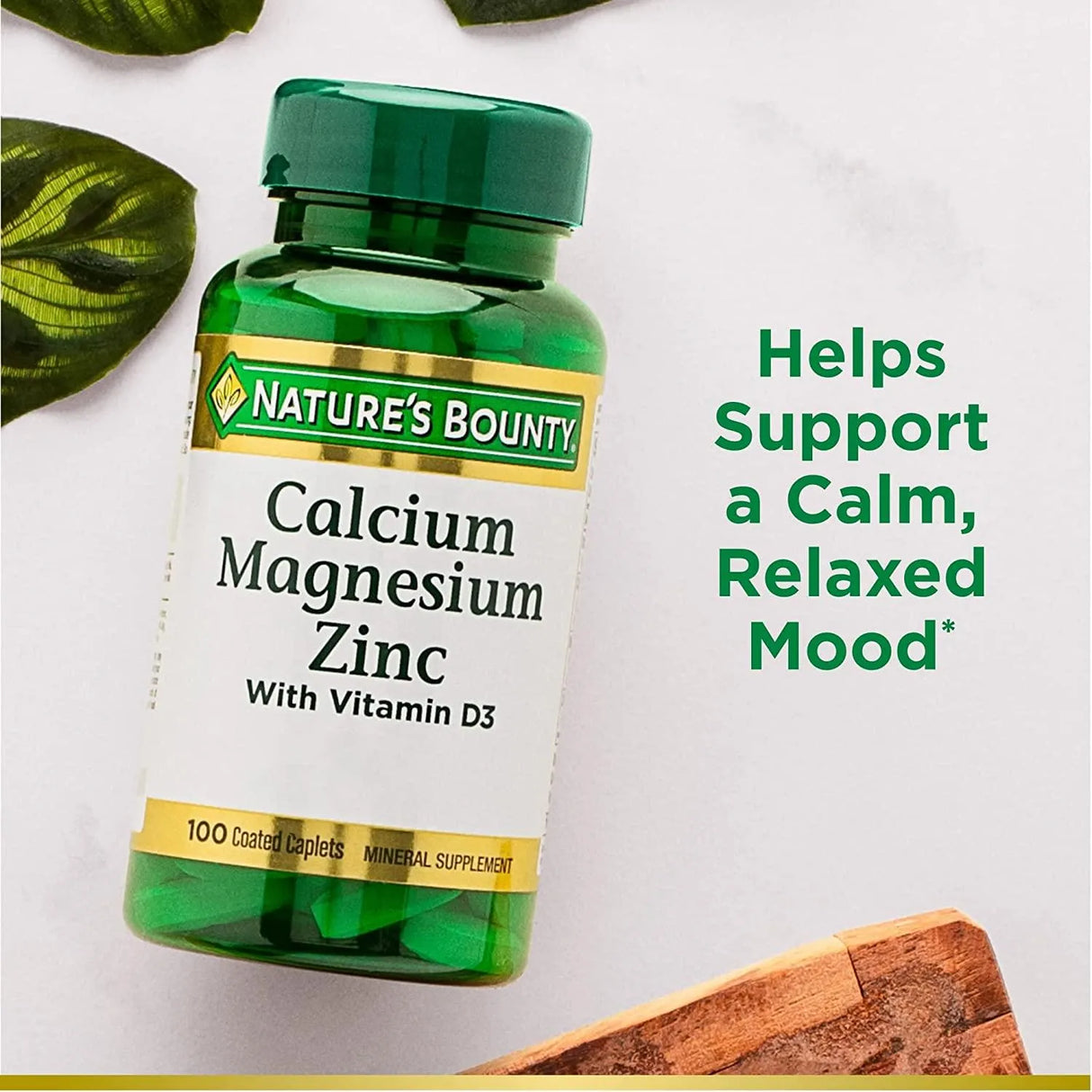 NATURE'S BOUNTY - Nature´s Bounty Calcium Magnesium Zinc 100 Tabletas - The Red Vitamin MX - Suplementos Alimenticios - {{ shop.shopifyCountryName }}