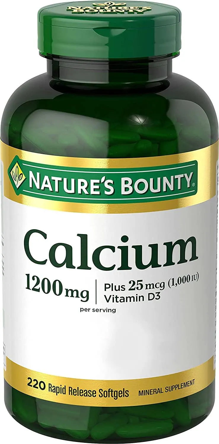 NATURE'S BOUNTY - Nature´s Bounty Calcium+Vitamin D3 220 Capsulas - The Red Vitamin MX - Suplementos Alimenticios - {{ shop.shopifyCountryName }}