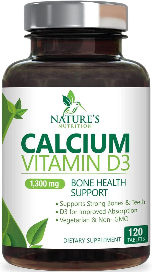 NATURE'S NUTRITION - Nature´s Nutrition Calcium Vitamin D3 120 Tabletas - The Red Vitamin MX - Suplementos Alimenticios - {{ shop.shopifyCountryName }}