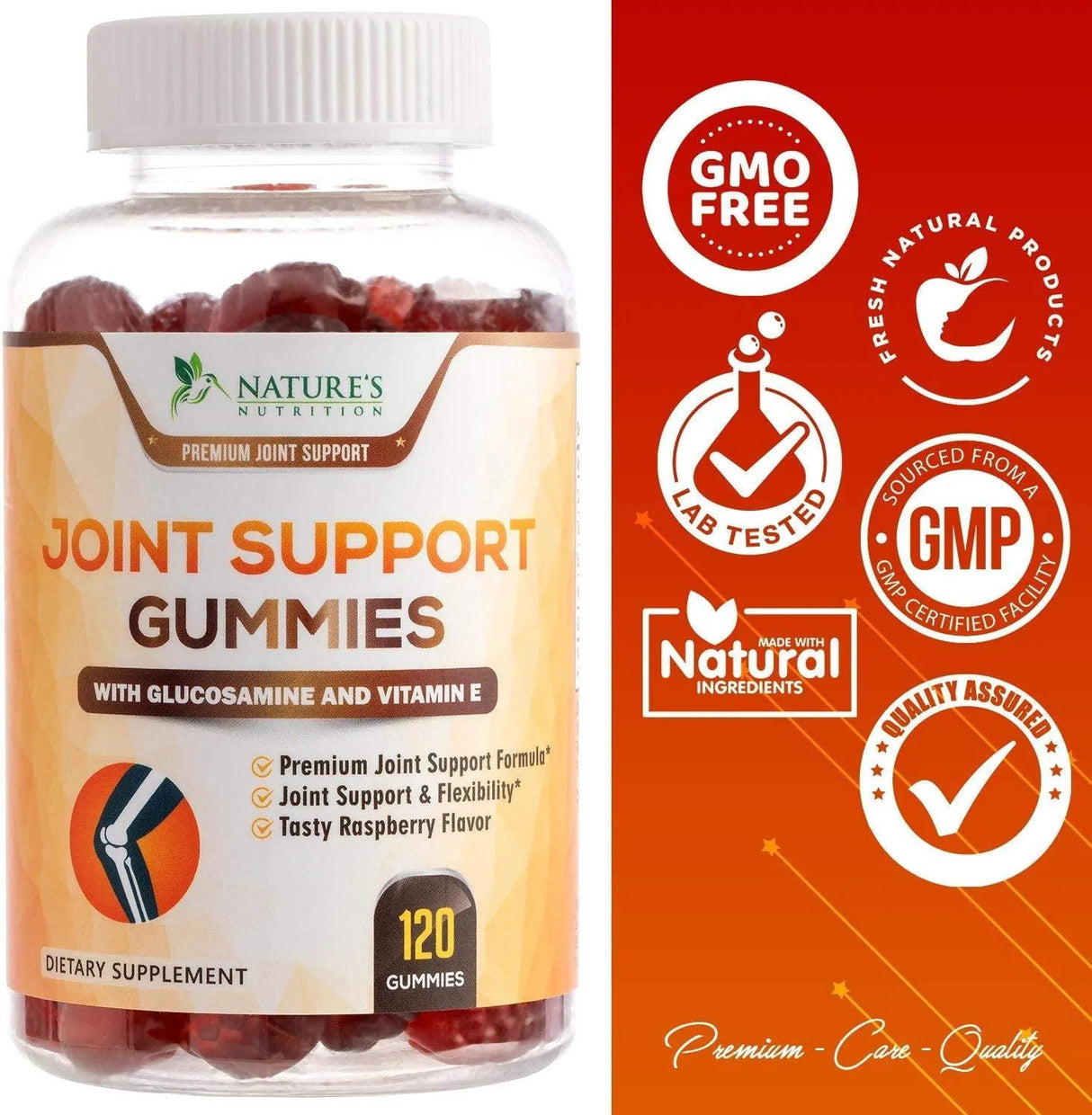 NATURE'S NUTRITION - Nature´s Nutrition Joint Support Gummies 120 Gomitas - The Red Vitamin MX - Suplementos Alimenticios - {{ shop.shopifyCountryName }}