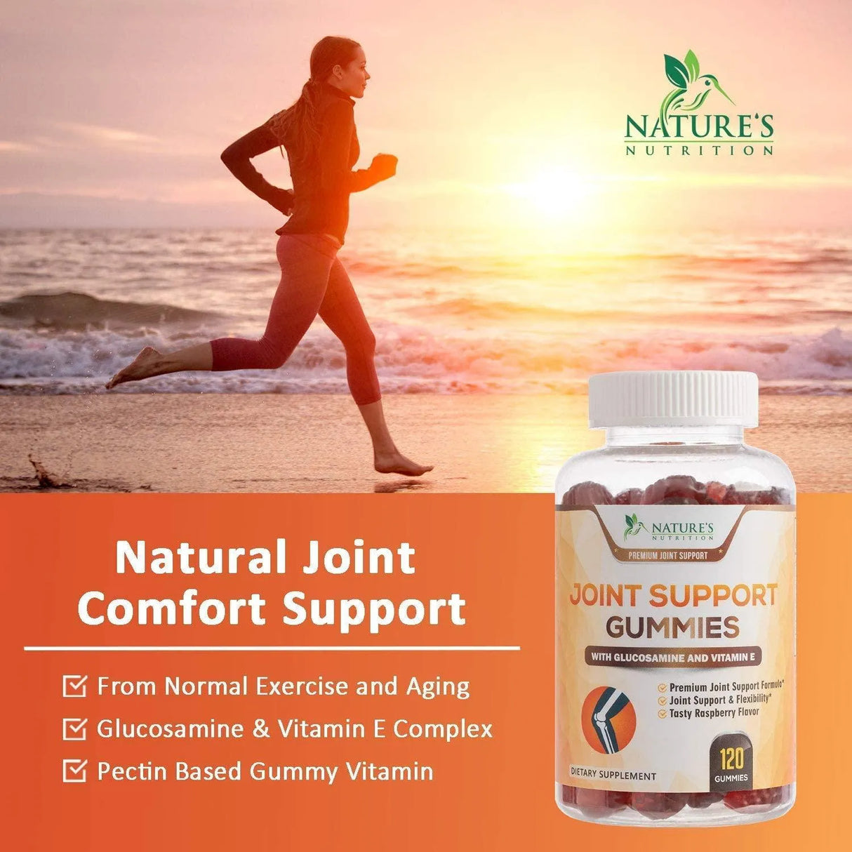 NATURE'S NUTRITION - Nature´s Nutrition Joint Support Gummies 120 Gomitas - The Red Vitamin MX - Suplementos Alimenticios - {{ shop.shopifyCountryName }}