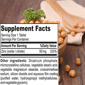 NATURE'S POTENT - Nature's Potent Zinc 50Mg. 100 Tabletas - The Red Vitamin MX - Suplementos Alimenticios - {{ shop.shopifyCountryName }}