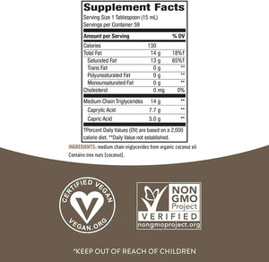NATURE'S WAY - Nature's Way Organic MCT Oil 887Ml. - The Red Vitamin MX - Suplementos Alimenticios - {{ shop.shopifyCountryName }}