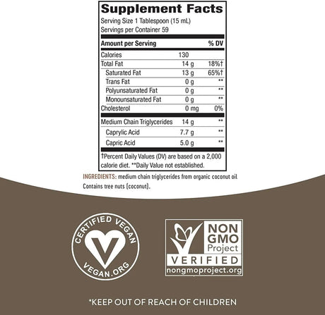 NATURE'S WAY - Nature's Way Organic MCT Oil 887Ml. - The Red Vitamin MX - Suplementos Alimenticios - {{ shop.shopifyCountryName }}