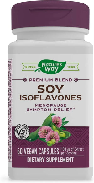 NATURE'S WAY - Nature's Way Soy Isoflavones 100Mg. 60 Capsulas - The Red Vitamin MX - Suplementos Alimenticios - {{ shop.shopifyCountryName }}