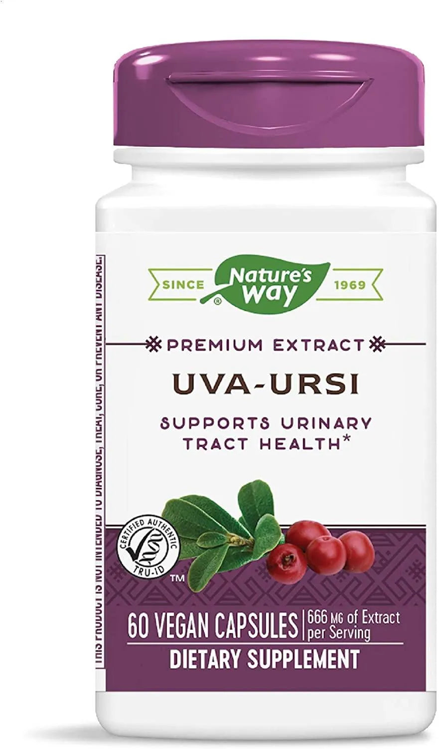 NATURE'S WAY - Nature's Way Uva Ursi Premium Extract 666Mg. 60 Capsulas - The Red Vitamin MX - Suplementos Alimenticios - {{ shop.shopifyCountryName }}