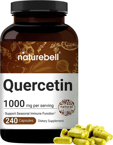 NATUREBELL - NatureBell Quercetin 1000Mg. 240 Capsulas - The Red Vitamin MX - Suplementos Alimenticios - {{ shop.shopifyCountryName }}