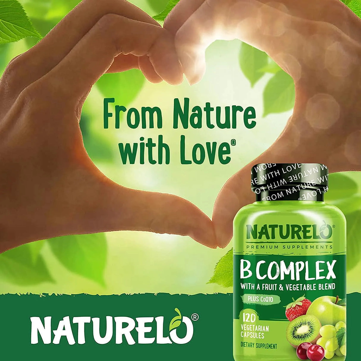 NATURELO - NATURELO B Complex 120 Capsulas - The Red Vitamin MX - Suplementos Alimenticios - {{ shop.shopifyCountryName }}