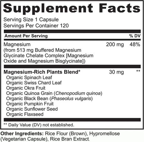 NATURELO - NATURELO Magnesium Glycinate Chelate 200Mg. 120 Capsulas - The Red Vitamin MX - Suplementos Alimenticios - {{ shop.shopifyCountryName }}