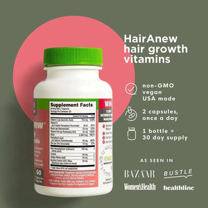 NATURENETICS - Naturenetics HairAnew Hair Growth Vitamins for Women & Men 60 Capsulas - The Red Vitamin MX - Suplementos Alimenticios - {{ shop.shopifyCountryName }}