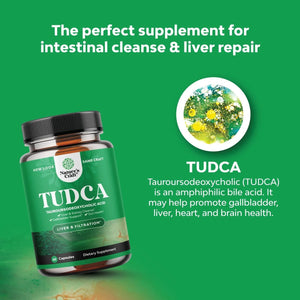 NATURES CRAFT - Nature's Craft Advanced TUDCA Liver Support Supplement Extra Strength TUDCA 500Mg. 60 Capsulas - The Red Vitamin MX - Suplementos Alimenticios - {{ shop.shopifyCountryName }}