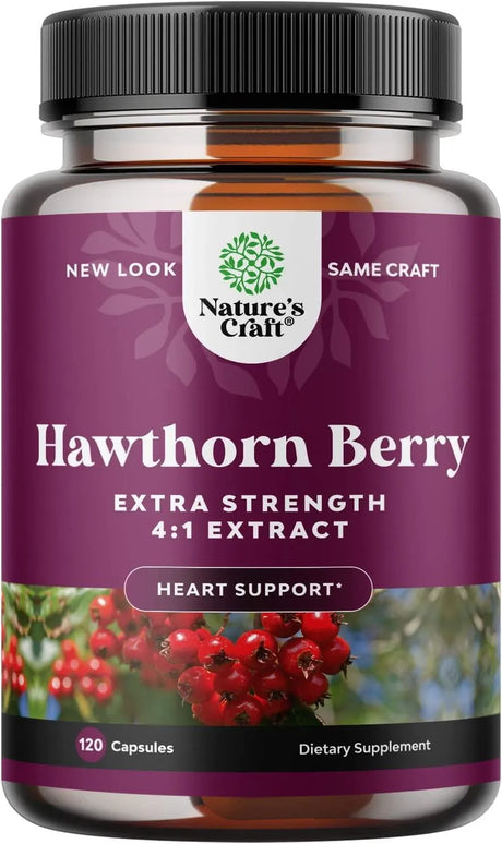 NATURES CRAFT - Natures Craft Hawthorn Berry Extra Strength 120 Capsulas - The Red Vitamin MX - Suplementos Alimenticios - {{ shop.shopifyCountryName }}