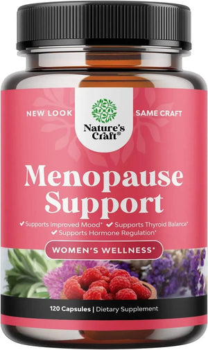 NATURES CRAFT - Natures Craft Menopause Support 120 Capsulas - The Red Vitamin MX - Suplementos Alimenticios - {{ shop.shopifyCountryName }}