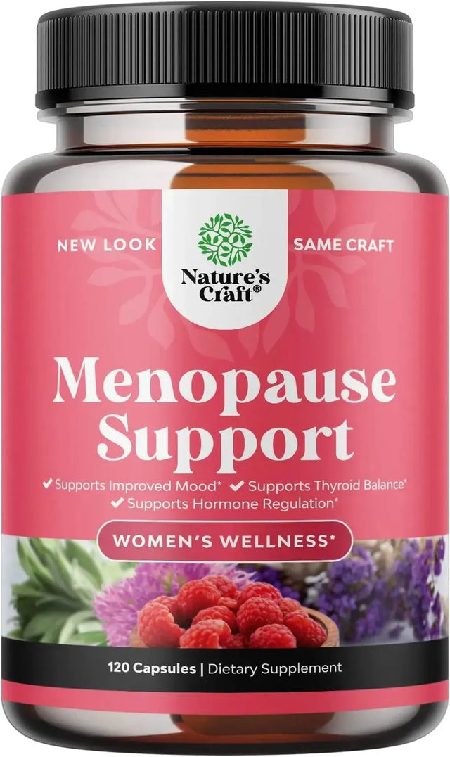 NATURES CRAFT - Natures Craft Menopause Support 120 Capsulas - The Red Vitamin MX - Suplementos Alimenticios - {{ shop.shopifyCountryName }}