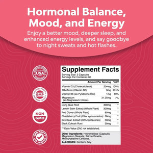 NATURES CRAFT - Natures Craft Menopause Support 120 Capsulas - The Red Vitamin MX - Suplementos Alimenticios - {{ shop.shopifyCountryName }}