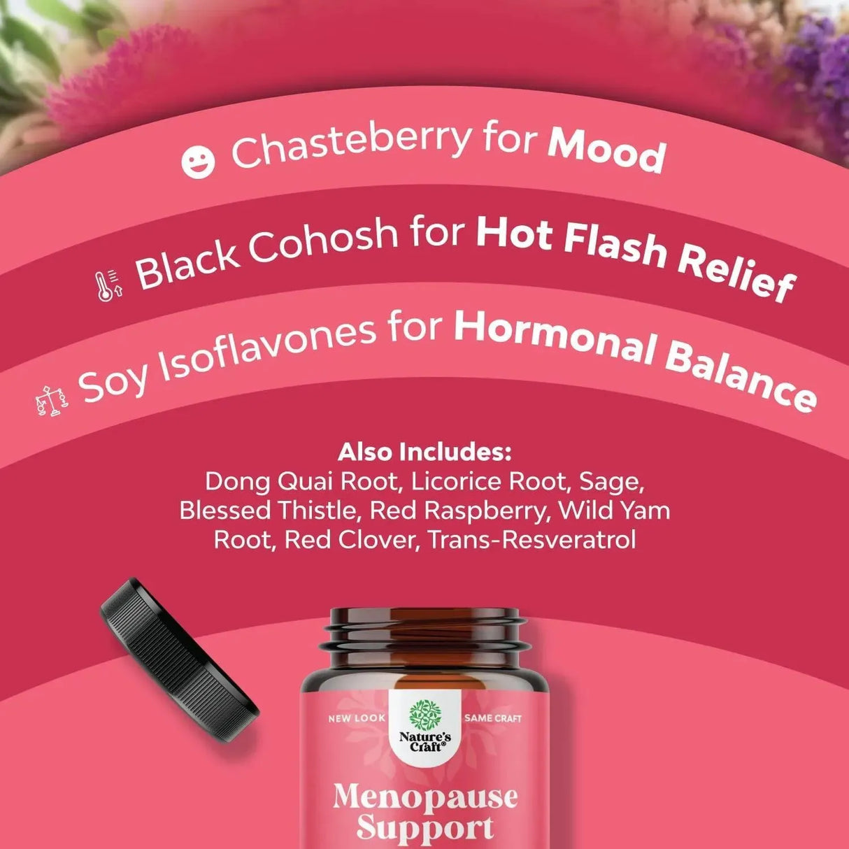 NATURES CRAFT - Natures Craft Menopause Support 120 Capsulas - The Red Vitamin MX - Suplementos Alimenticios - {{ shop.shopifyCountryName }}