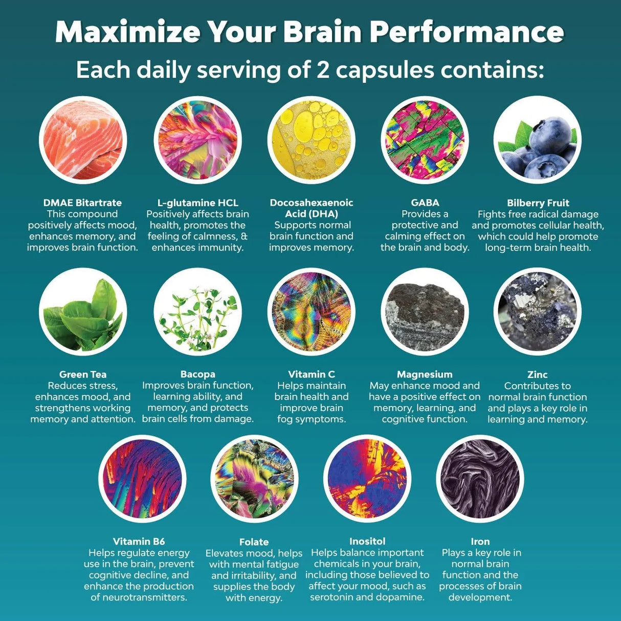 NATURES CRAFT - Natures Craft Mind & Memory Matrix 60 Capsulas - The Red Vitamin MX - Suplementos Alimenticios - {{ shop.shopifyCountryName }}