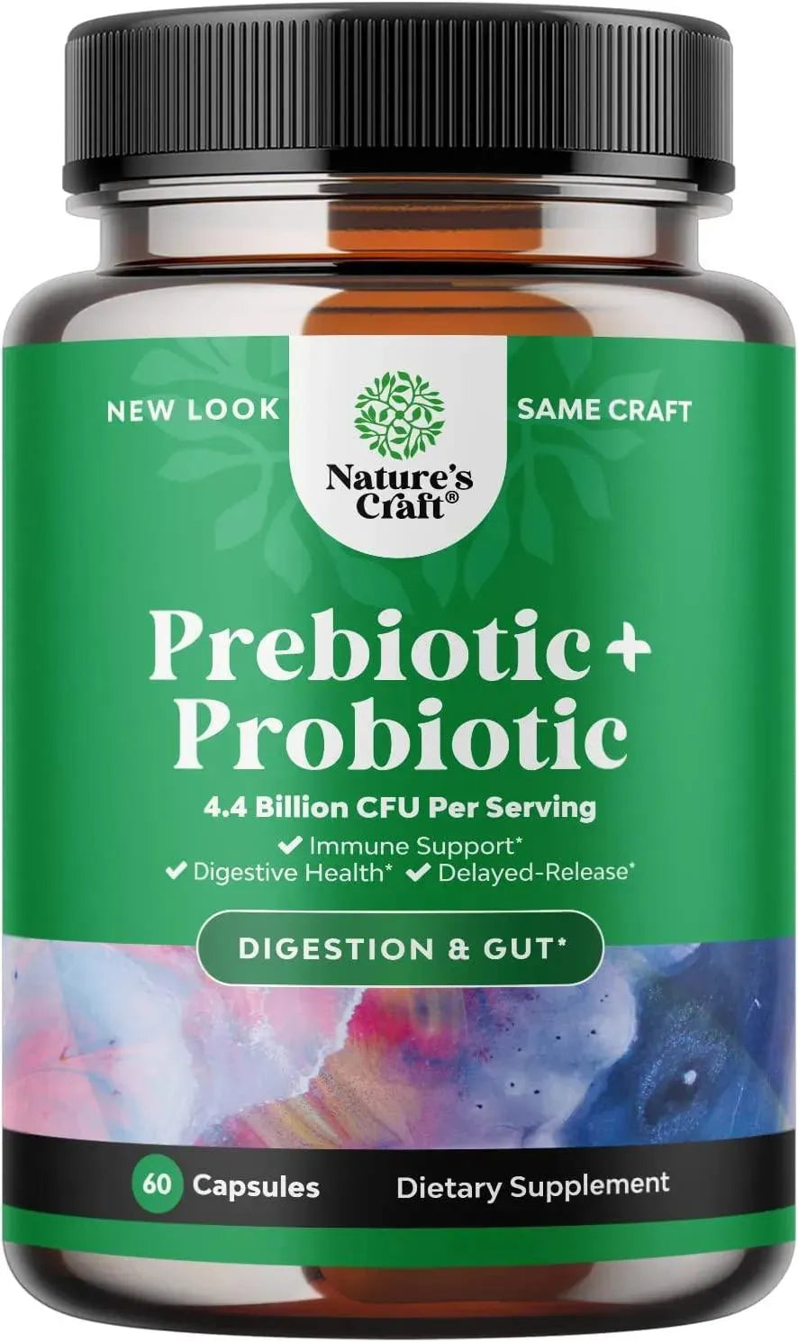NATURES CRAFT - Natures Craft Prebiotic + Probiotic 60 Capsulas - The Red Vitamin MX - Suplementos Alimenticios - {{ shop.shopifyCountryName }}