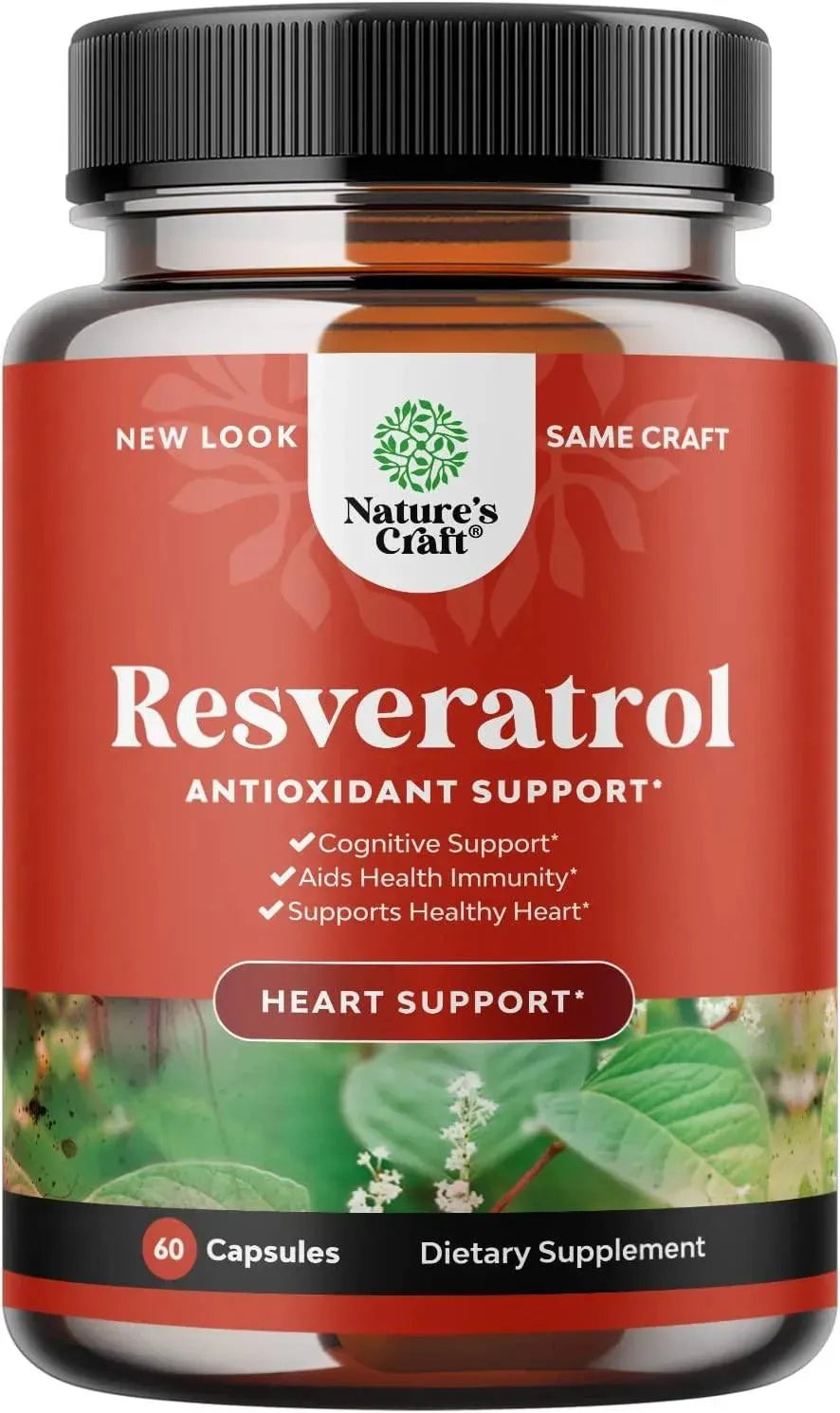 NATURES CRAFT - Natures Craft Resveratrol 60 Capsulas - The Red Vitamin MX - Suplementos Alimenticios - {{ shop.shopifyCountryName }}