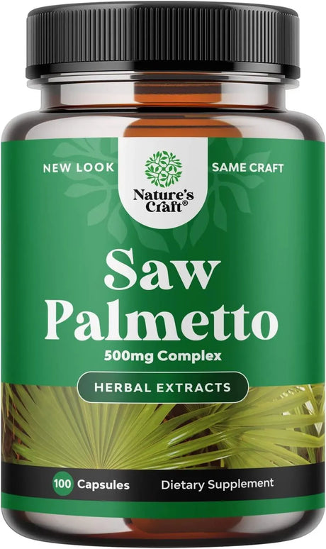 NATURES CRAFT - Natures Craft Saw Palmetto Herbal Extract 500Mg. 100 Capsulas - The Red Vitamin MX - Suplementos Alimenticios - {{ shop.shopifyCountryName }}