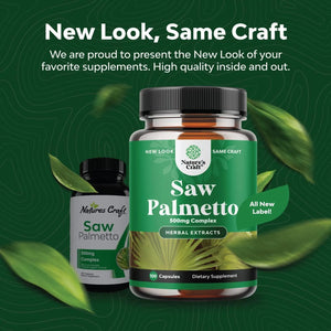 NATURES CRAFT - Natures Craft Saw Palmetto Herbal Extract 500Mg. 100 Capsulas - The Red Vitamin MX - Suplementos Alimenticios - {{ shop.shopifyCountryName }}