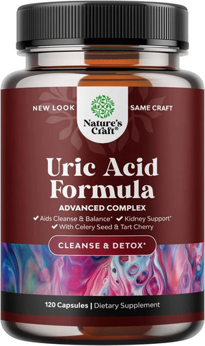 NATURES CRAFT - Natures Craft Uric Acid Formula Advanced Complex 120 Capsulas - The Red Vitamin MX - Suplementos Alimenticios - {{ shop.shopifyCountryName }}